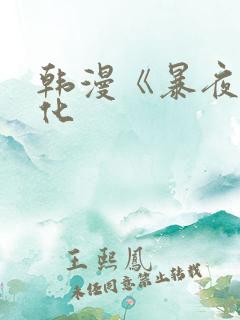 韩漫《暴夜》汉化