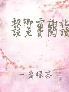 黎卿霜谢北渊小说免费阅读最新章节