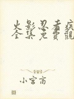 火影忍者疾风传全集免费观看高清