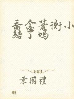 乔念萧衡小说完结了吗