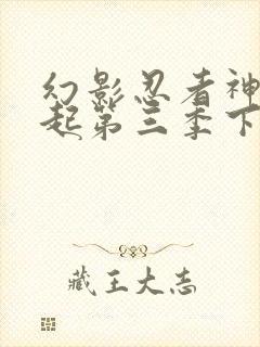 幻影忍者神龙崛起第三季下半部