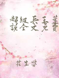 超级兵王叶谦小说全文免费阅读全文