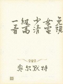 一级少女免费观看高清电视剧