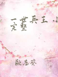 一世兵王 小说完整