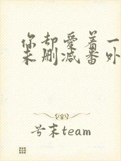 你却爱着一个他未删减番外