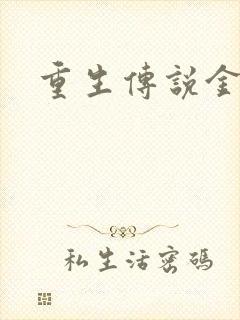 重生传说金手指