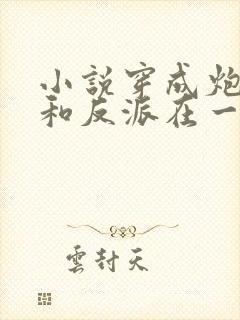 小说穿成炮灰后和反派在一起了