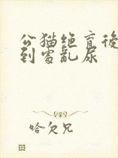 公猫绝育后还会到处乱尿