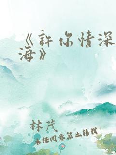 《许你情深深似海》