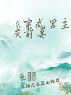 《穿成男主的炮灰前妻