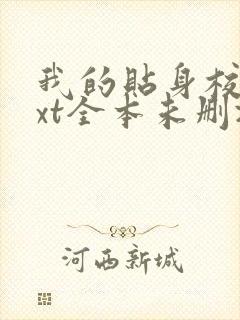 我的贴身校花txt全本未删减下载