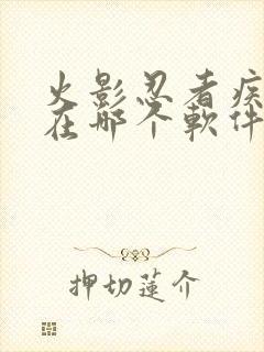 火影忍者疾风传在哪个软件可以看