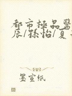 都市极品医神叶辰/孙怡/夏若雪