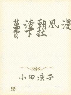 万渣朝凰漫画免费下拉