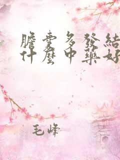 胆囊多发结石吃什么中药好