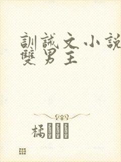 训诫文小说推荐双男主