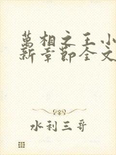 万相之王小说最新章节全文免费阅读