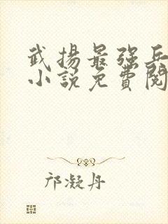 武扬最强兵王 小说免费阅读