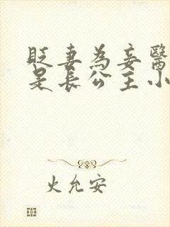 贬妻为妾医女竟是长公主小说在线观看