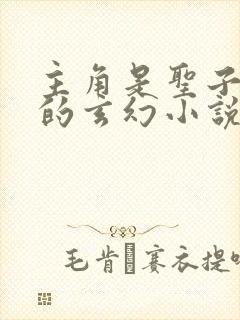 主角是圣子之类的玄幻小说