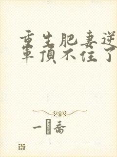 重生肥妻逆袭将军顶不住了短剧