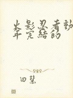 火影忍者动漫哪年完结的