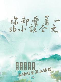 你却爱着一个他sb小说全文免费阅读