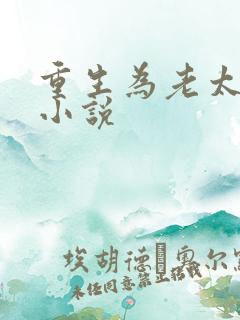 重生为老太太的小说