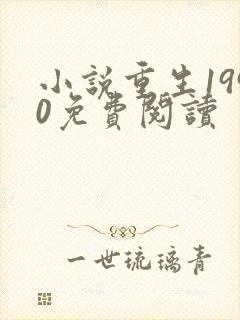 小说重生1990免费阅读