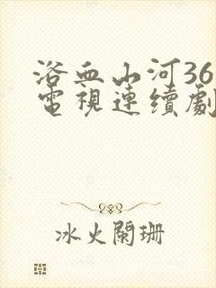 浴血山河36集电视连续剧