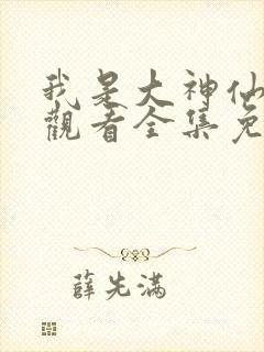 我是大神仙在线观看全集免费播放动漫