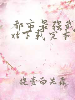 都市最强武帝txt下载完本