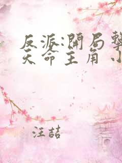 反派:开局击杀天命主角 小说