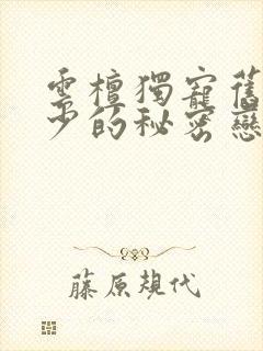 云檀独宠旧爱陆少的秘密恋人