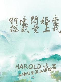 99亿闪婚豪门总裁爱上我