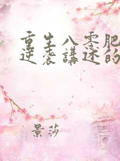 重生八零肥妻要逆袭讲述的