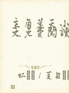 主角叶天小说全文免费阅读