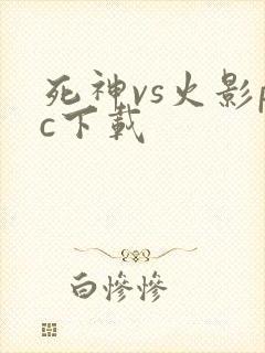 死神vs火影pc下载