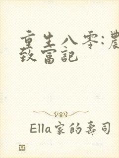 重生八零:农女致富记