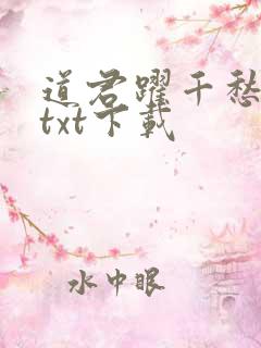 道君跃千愁全本txt下载