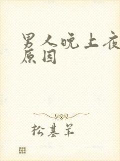 男人晚上夜尿多原因