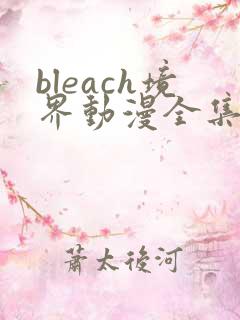 bleach境界动漫全集免费观看第九集