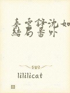 秦云铮沈如涵大结局番外