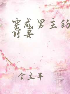 穿成男主的炮灰前妻