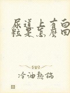 尿道上有白色颗粒是怎么回事