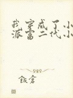 我穿成了小说反派富二代小说免费