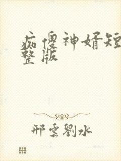 痴傻神婿短剧完整版