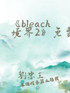 《bleach境界2》免费观看在线
