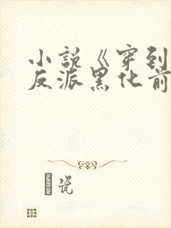 小说《穿到病娇反派黑化前》