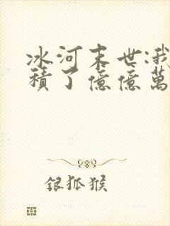 冰河末世:我囤积了亿亿万物资小说版